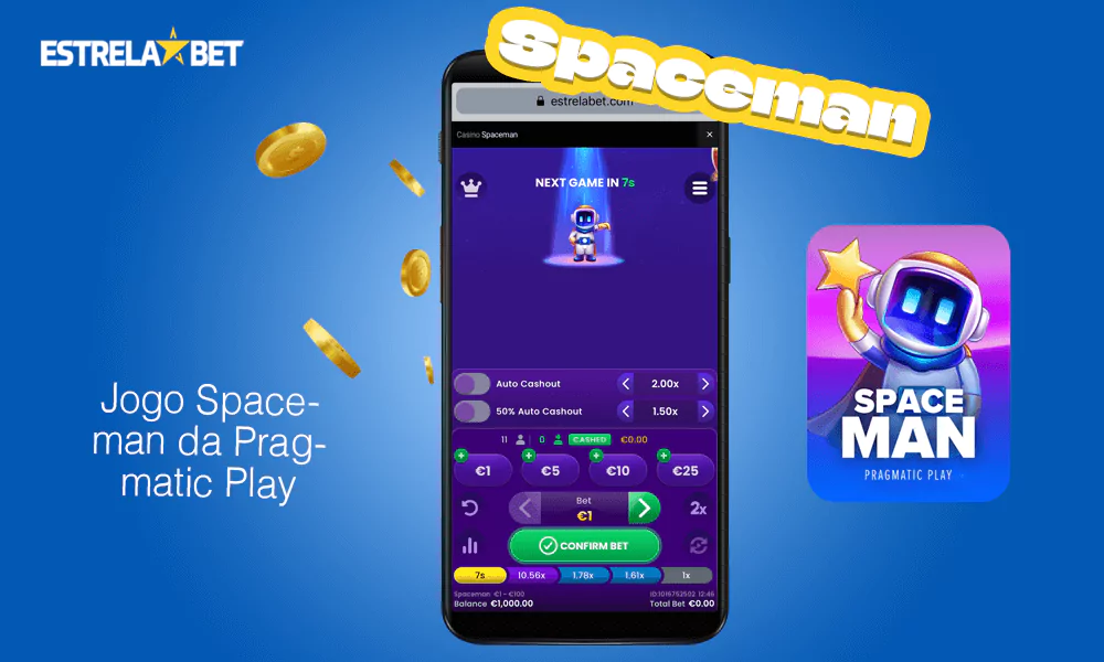 Estrela Bet Spaceman  Participe do Torneio Spaceman e Ganhe R$6,000.00